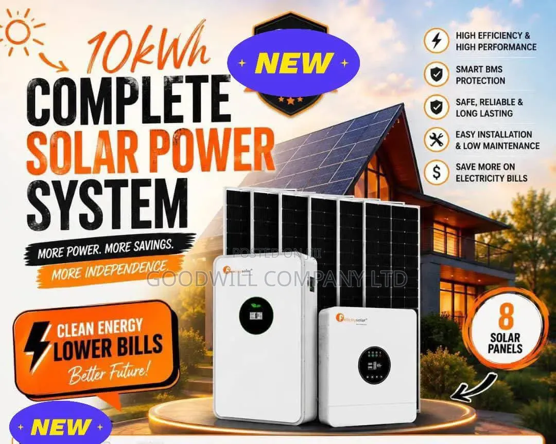 10kwh Happylyte Solar Lithium/Hybrid Solar System Full Kit