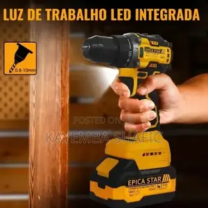 Epica Star 21v Lithium-Ion Brushless Cordless Drill (Ep-10185)