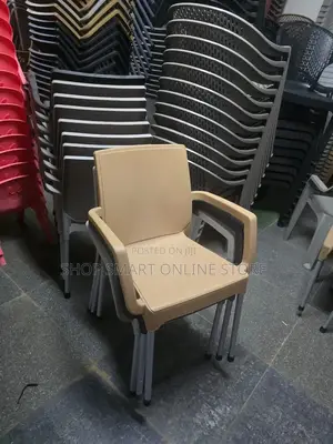 Backrest Metal Stands Plastic Chairs Plastic Chairs