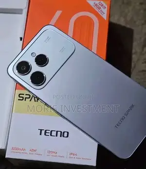 New Tecno Spark 40 256 GB Silver