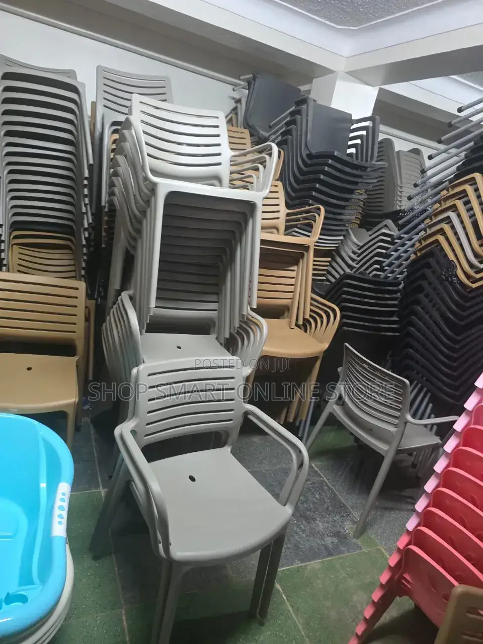 Backrest Zebra Plastic Chairs Plastic Chairs