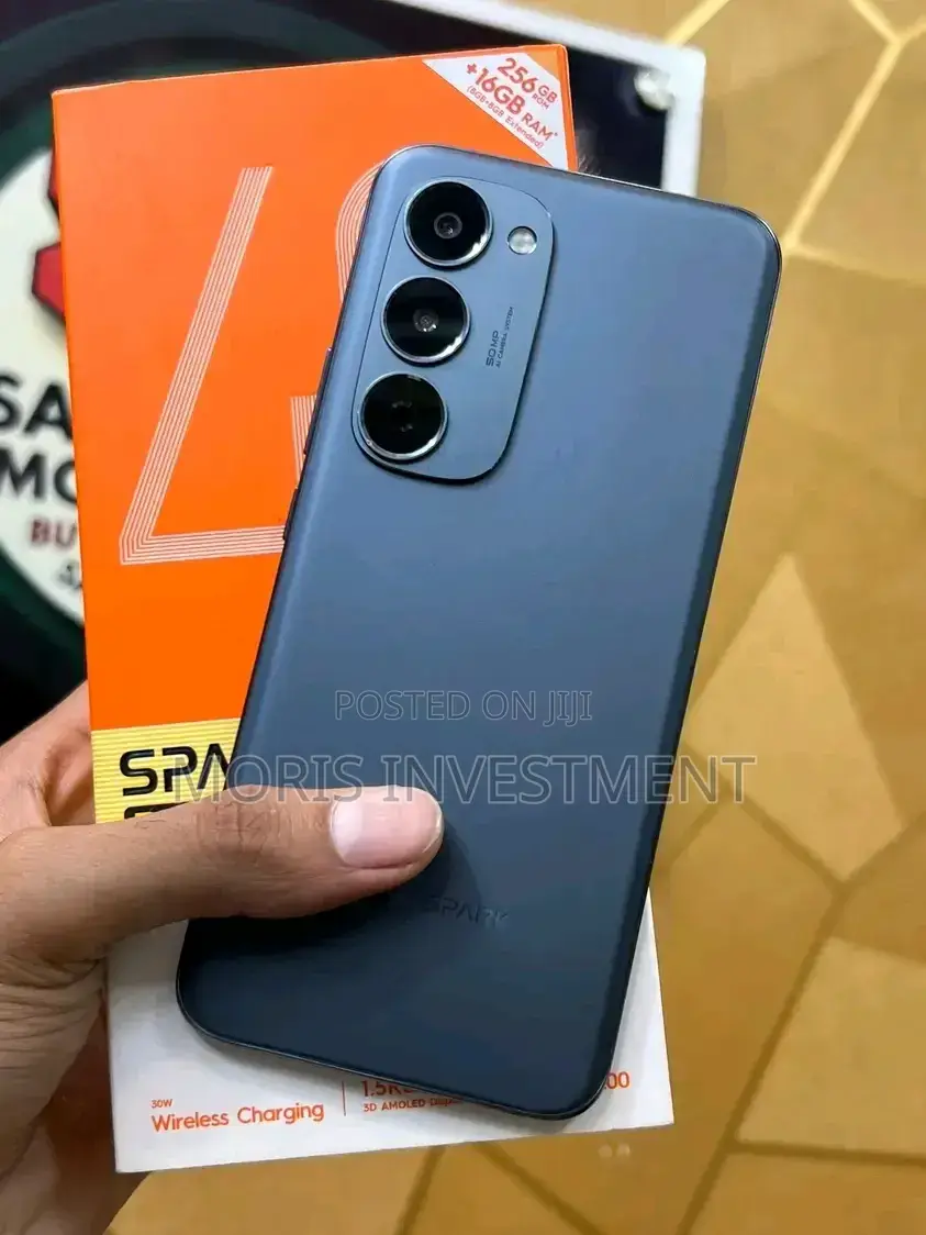 New Tecno Spark 40 Pro+ 256 GB Black