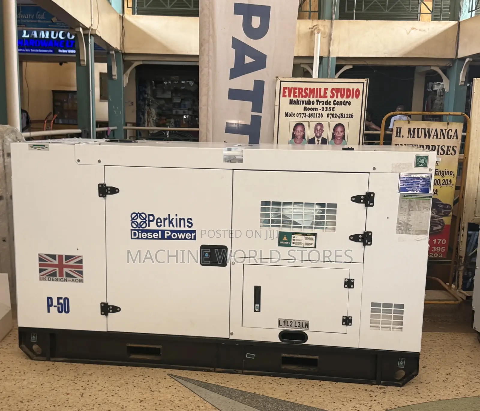50kva Perkins Silent Generator