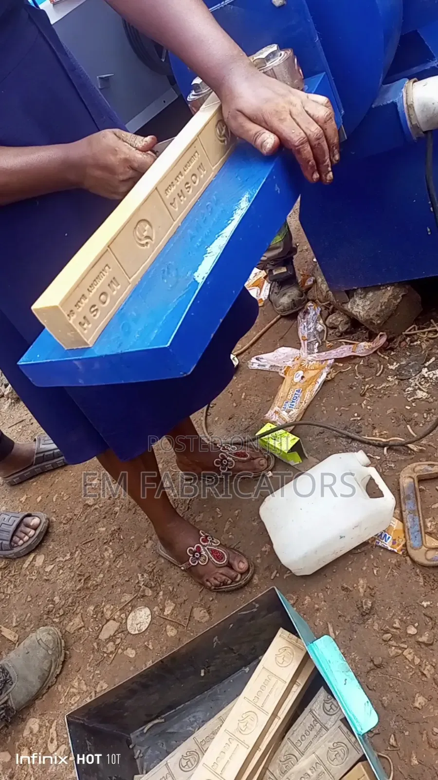 High Quality Soap Machine. Kampala, Uganda