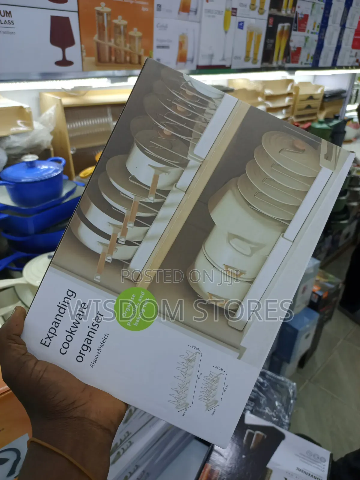 Expanding Cookware Organiser