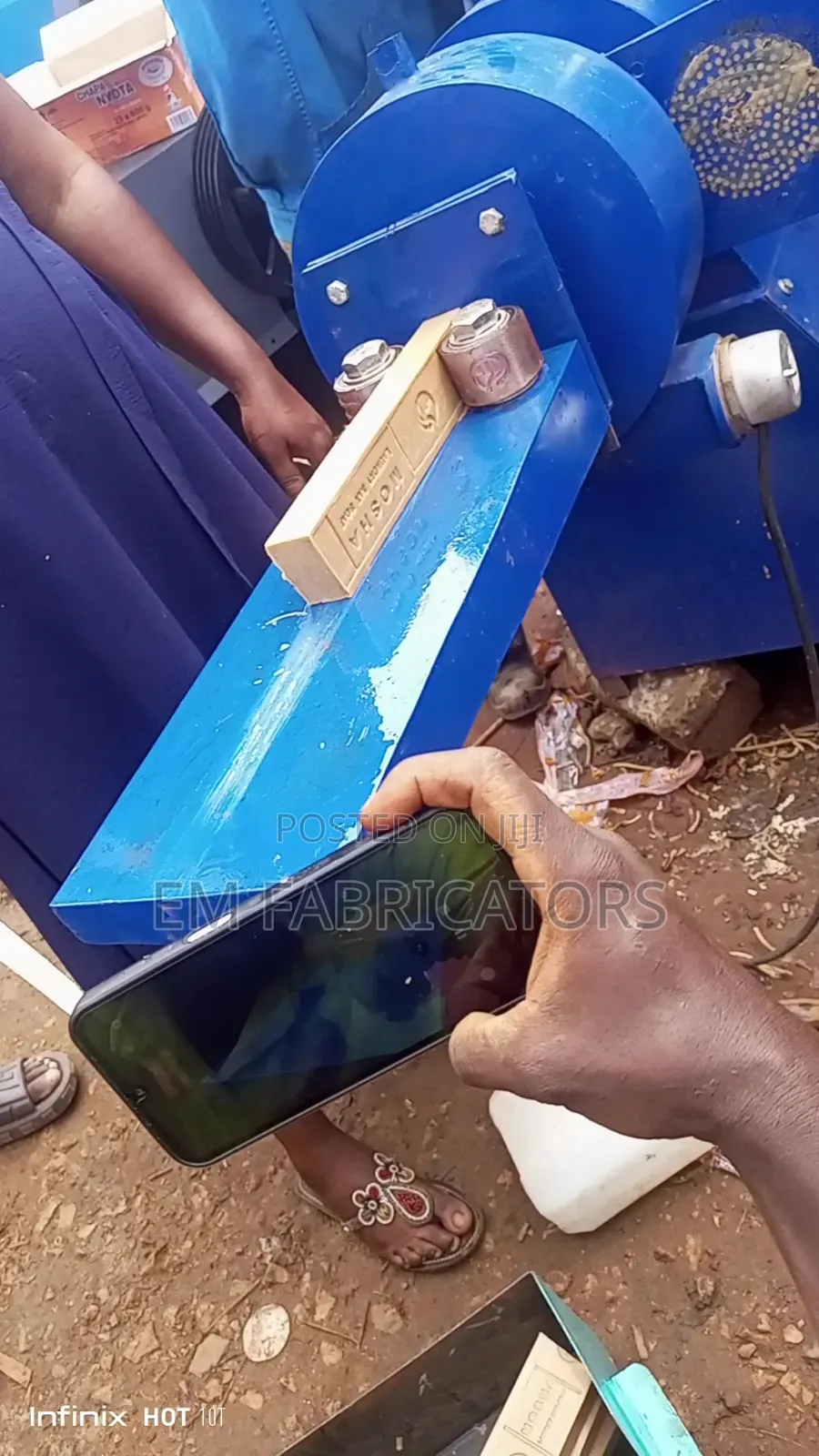 High Quality Soap Machine. Kampala, Uganda