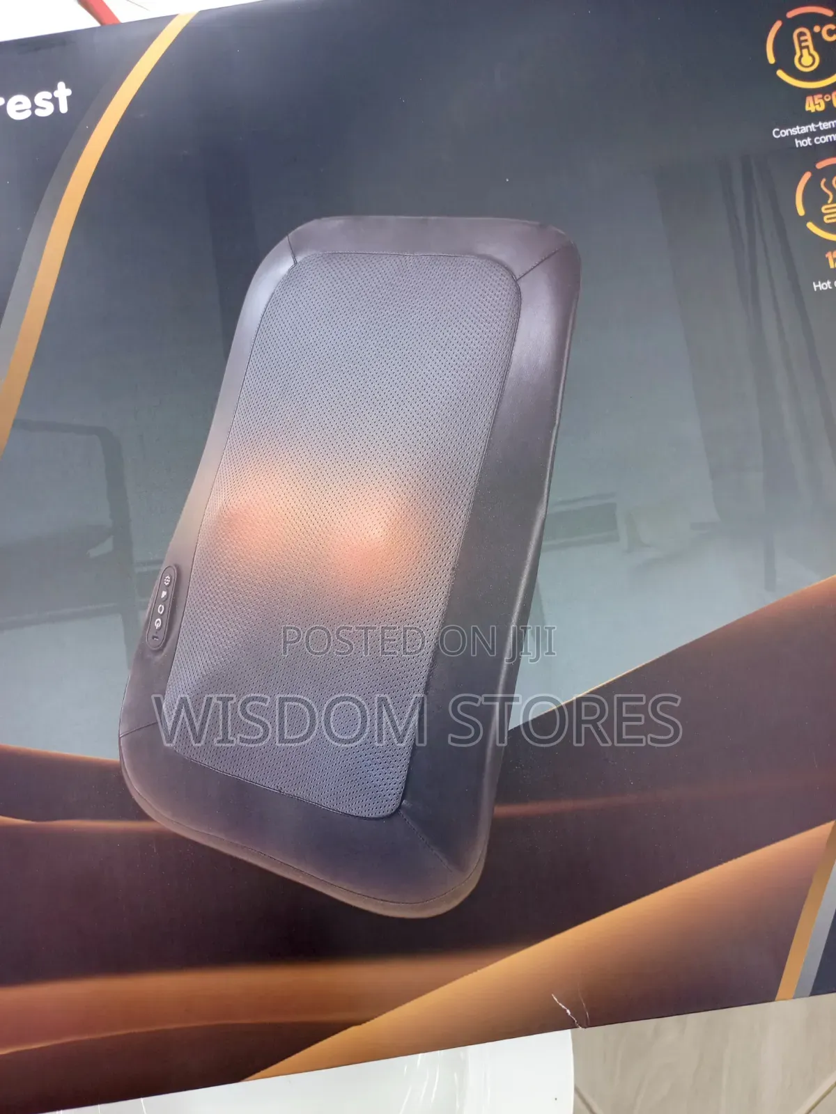Cordless Back Pain Relief Deep Tissue 4d Kneading Massage.
