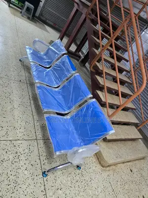 Metallic Waiting Chair 4 Seater
