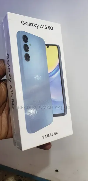 New Samsung Galaxy A15 5G 256 GB Silver