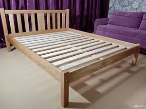 4 by 6 Musambya Wooden Bed