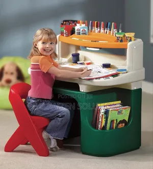Children Art Master Activity Desk
With Chair | Led Light | Storage