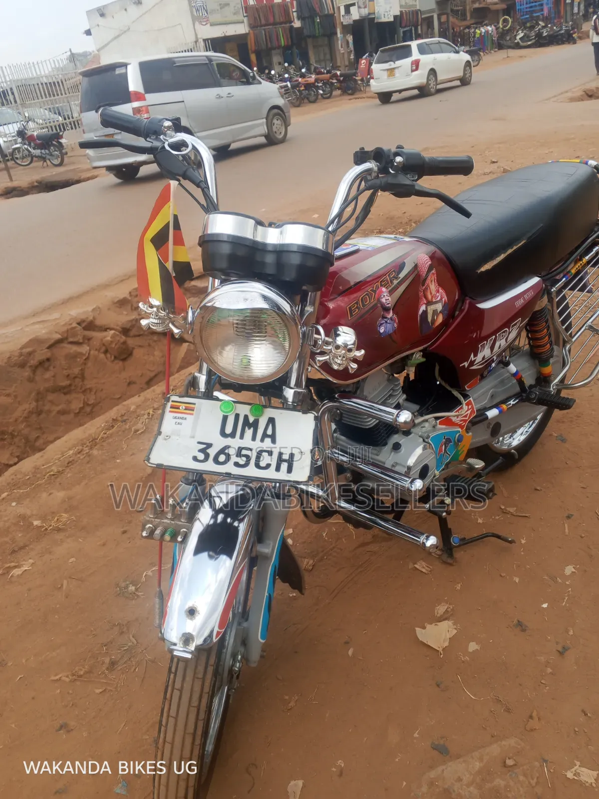 Bajaj Boxer 100 2025 Red
