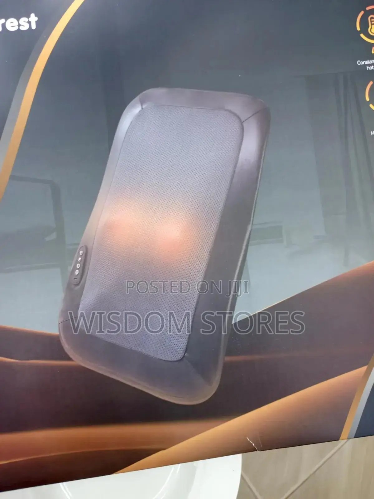 Cordless Back Pain Relief Deep Tissue 4d Kneading Massage.