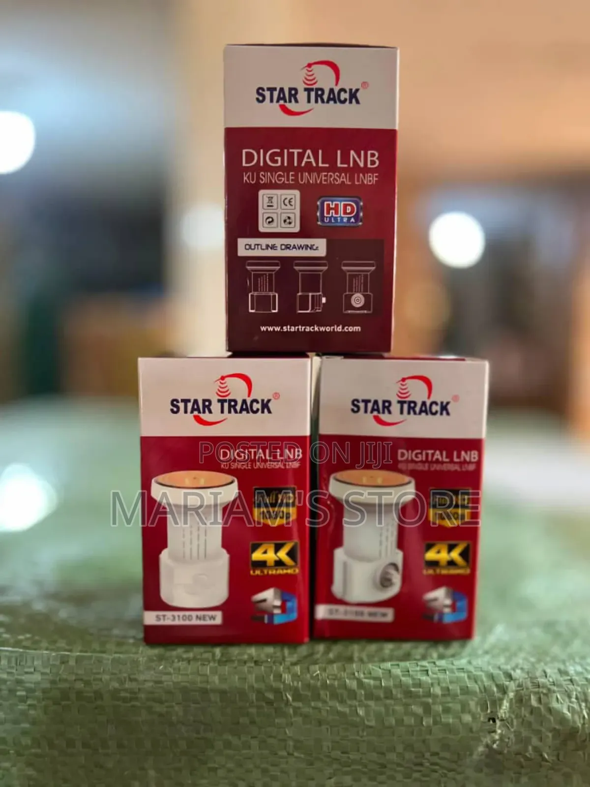 Star Track St-3100 New Digital Ku-Band Single Universal Lnb.