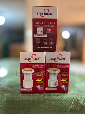 Star Track St-3100 New Digital Ku-Band Single Universal Lnb.