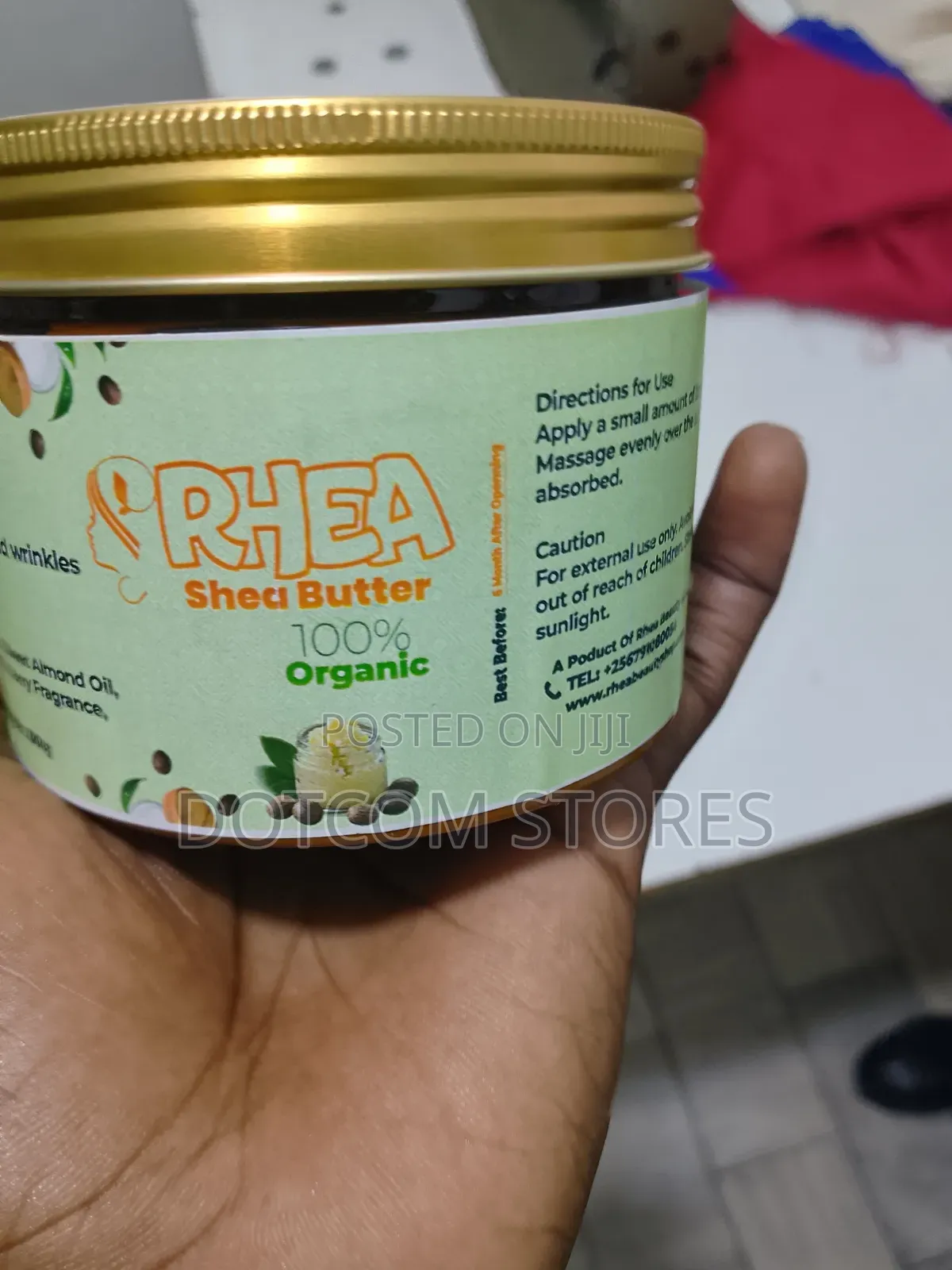100% Organic Shea Butter