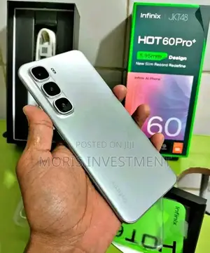 New Infinix Hot 60 Pro+ 256 GB Silver
