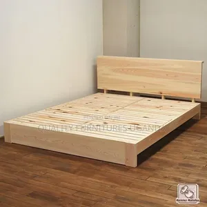 5 by 6 Flat Wooden Bed 