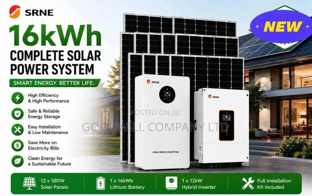 16kwh 48v Lithium / Hybrid Solar System Full Kit