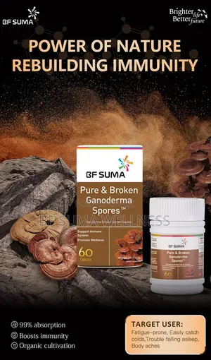 Pure and Broken Garnoderma Spore (60 Capsules)