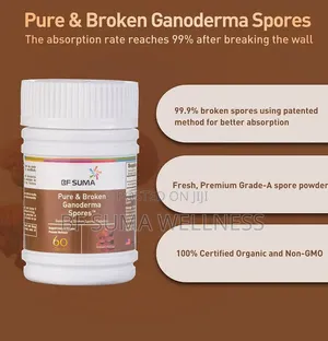 Pure and Broken Garnoderma Spore (60 Capsules)