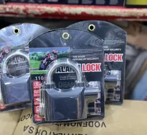 Stainless Steel Hardened Alarm Padlock-1carton of 6boxes