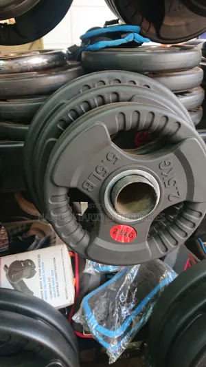Rubber-Coated Weight Plates
