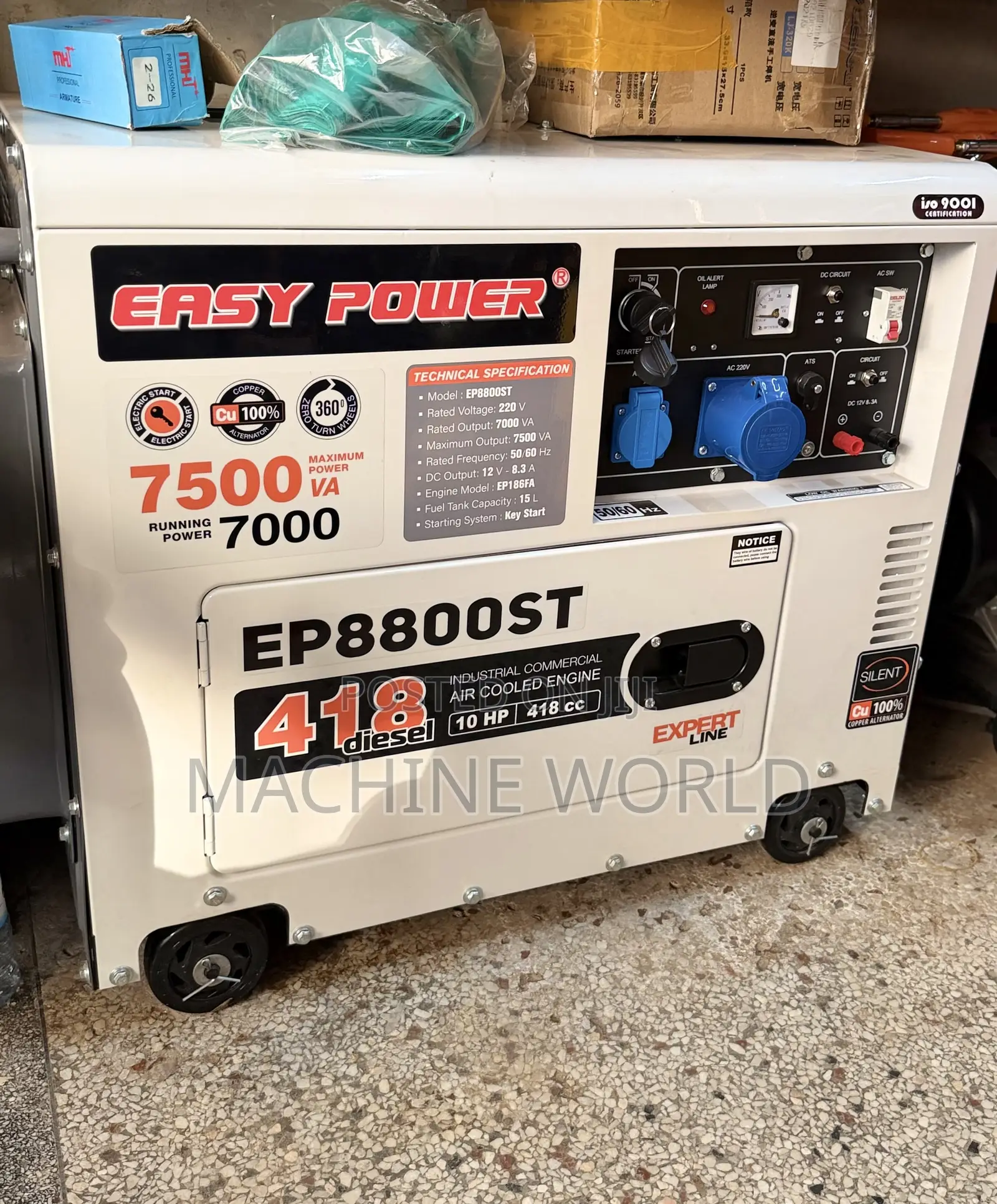 7500va Diesel Generator Easy Power