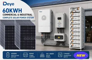 60kwh Deye Commercial Industrial Complete Solar System