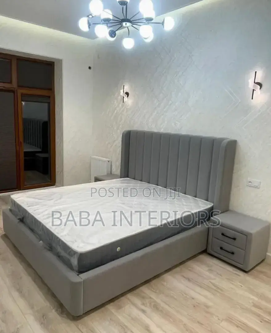 Bed 5*6 Velvet Fabric