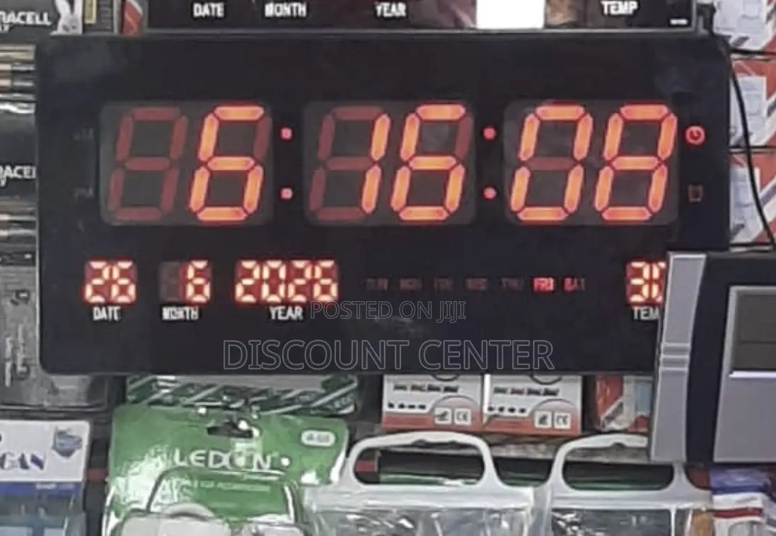 Electric Digital Wall Clock
