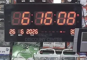 Electric Digital Wall Clock
