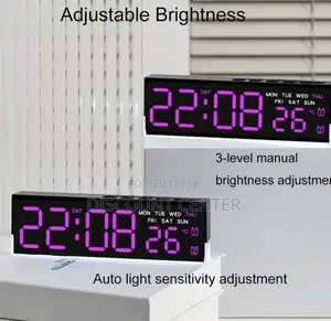 Electric Digital Wall Clock
