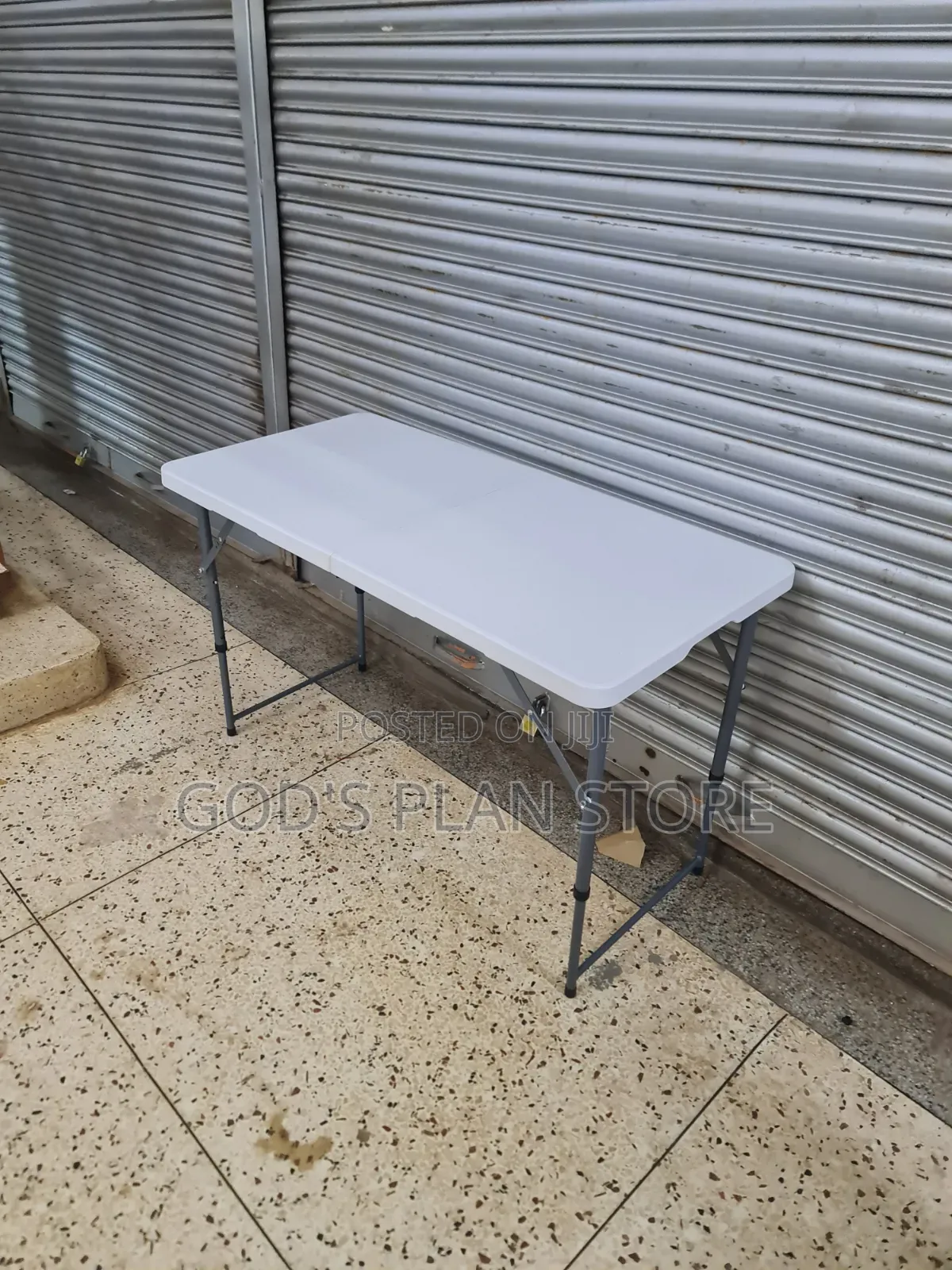 1.2m Foldable Plastic Table (White) Foldable Plastic Table