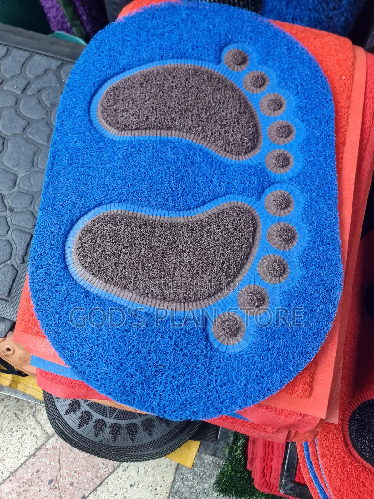 Foot Printed Doormat Doormat