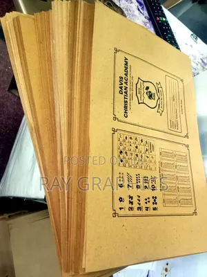 Printed Custom School Book Covers (A4 and A3)