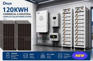 120kwh Deye Commercial Industrial Solar System
