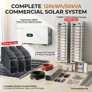 120kwh Felicity Commercial Industrial Solar System