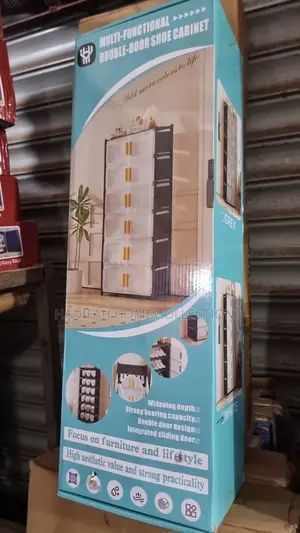 6-tier Stackable Transparent Shoe Storage Cabinet