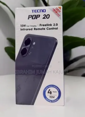New Tecno Pop 20 128 GB Black
