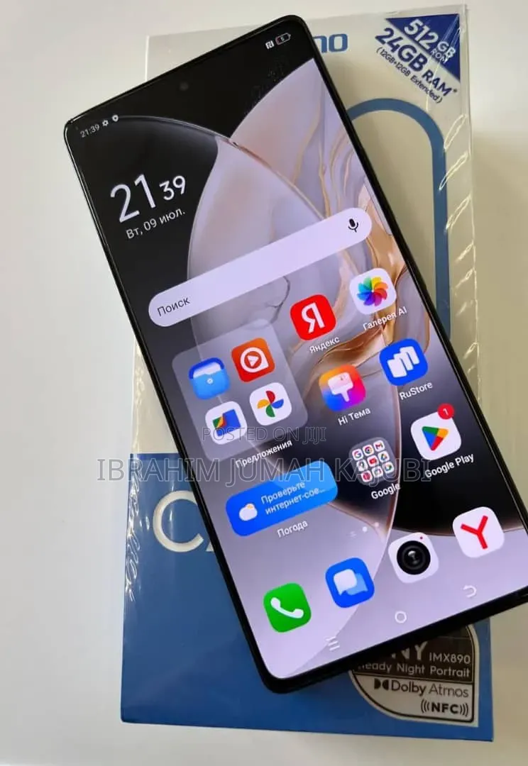 New Tecno Camon 30 Pro 5G 512 GB Black