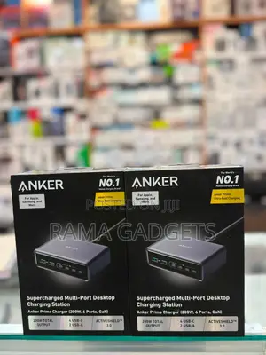 Anker Prime Charger (200w, 6 Ports, Gan)