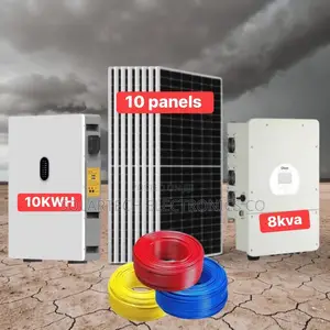 200ah 51.2v Solar Backup System With 10x550w Mono Panels