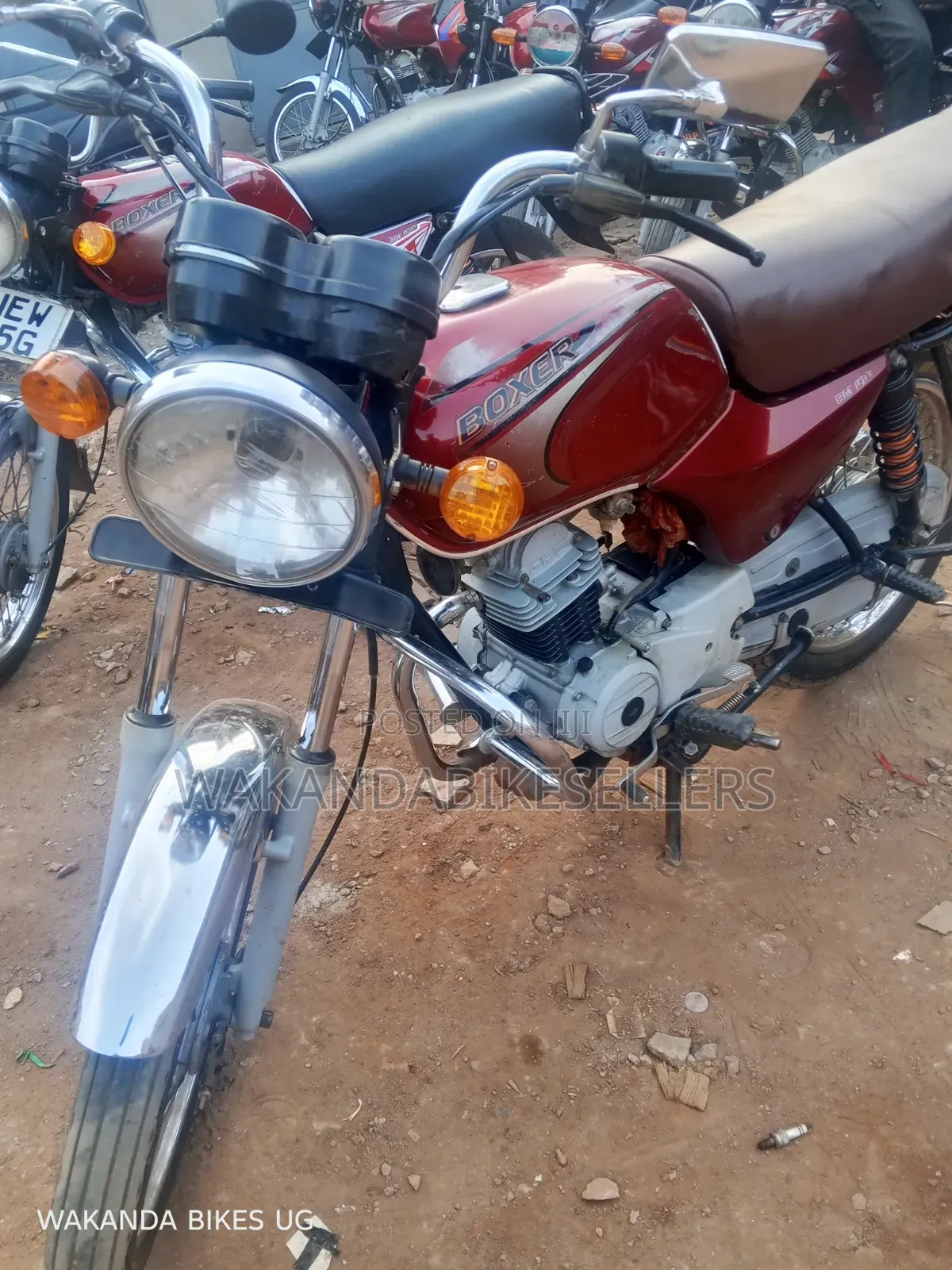 Bajaj Boxer 100 2022 Red
