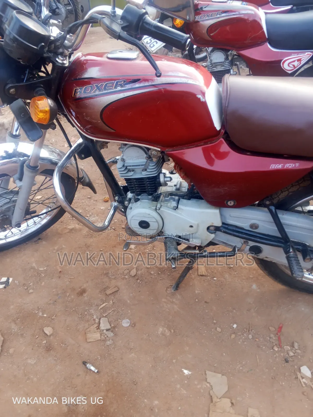 Bajaj Boxer 100 2022 Red
