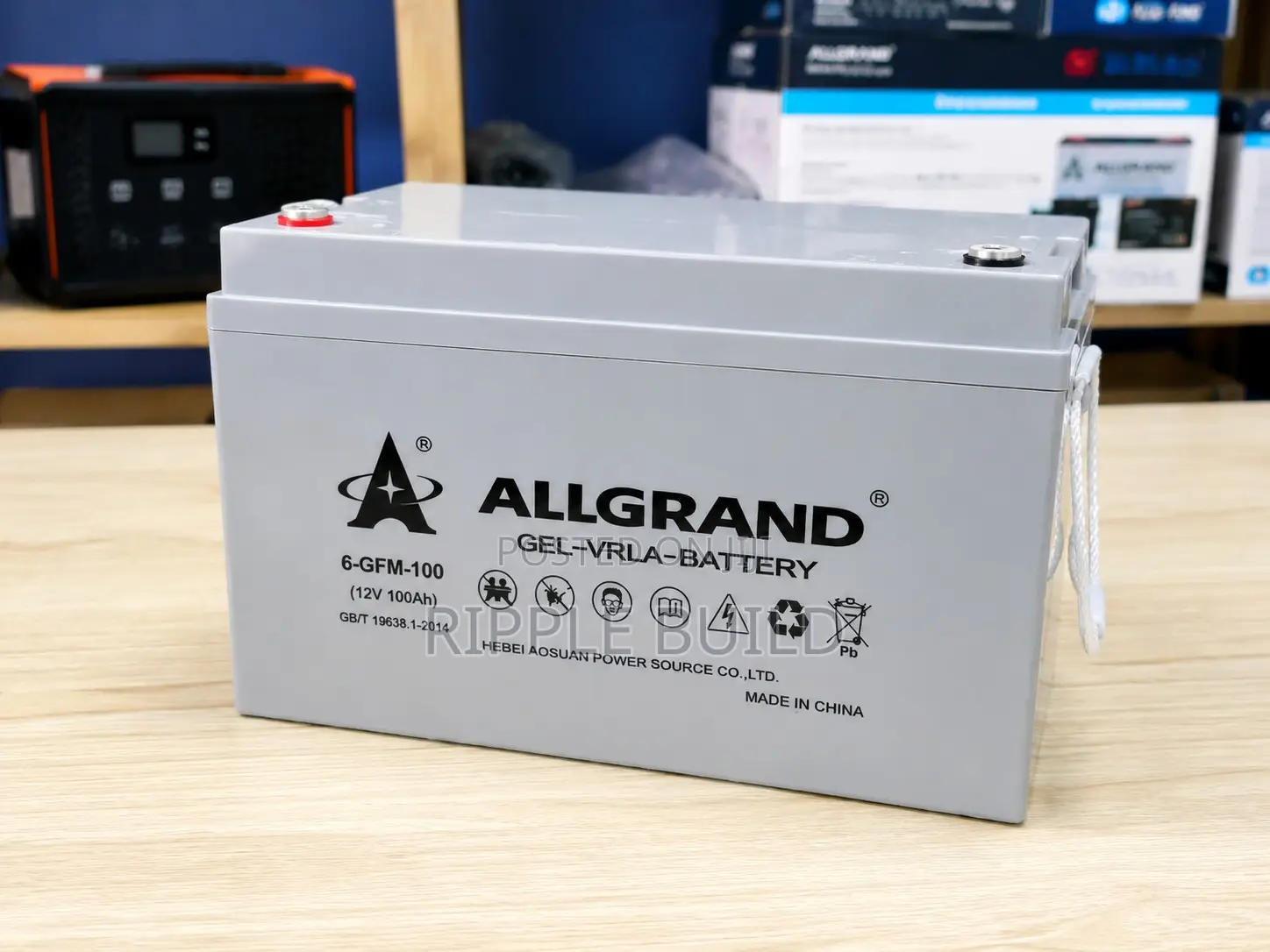 100ah 12v Deep Cycle Gel Battery for Solar Systems