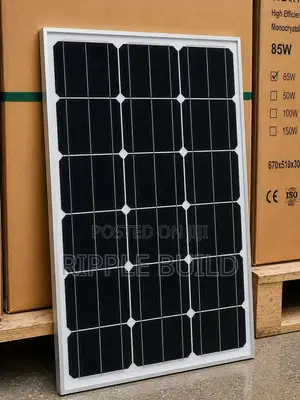 85w Monocrystalline Solar Panel for Home Lighting
