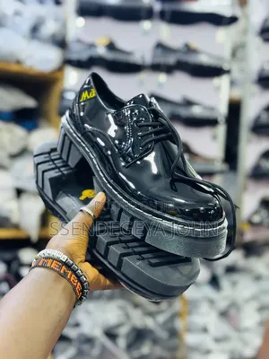 Black Dr. Martens Oxford Shoes