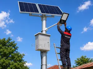 60w Solar Security Street Light Outdoor Compound Light