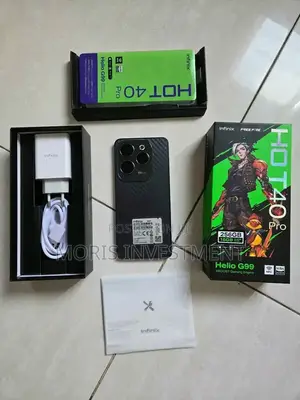 New Infinix Hot 40 Pro 256 GB Black